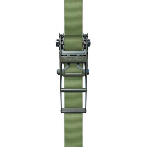 Heavy duty ratchet lashing straps with ABS 12,500/75